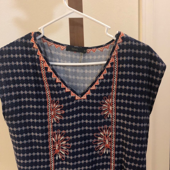 Patterned blouse - Picture 2 of 3